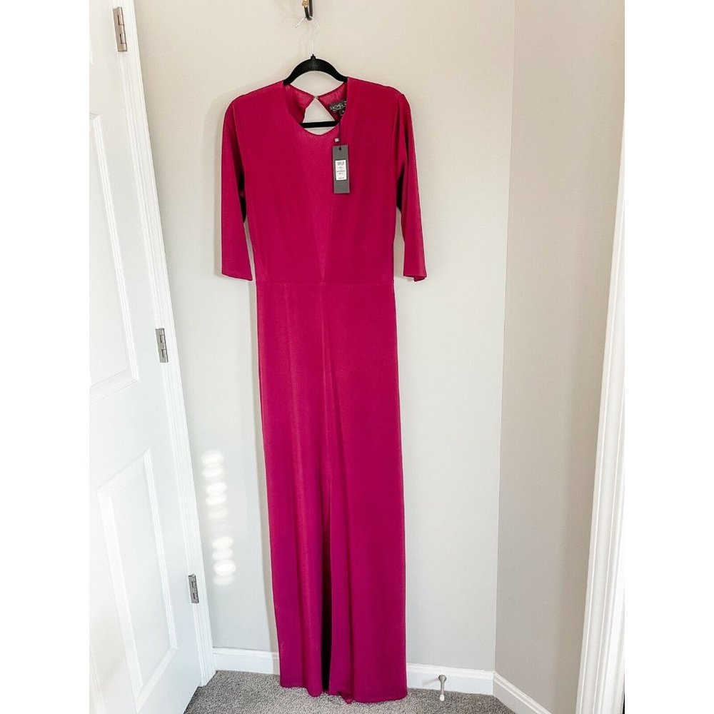NWT Rachel Zoe Boysenberry Dress F17G251 - Size 12